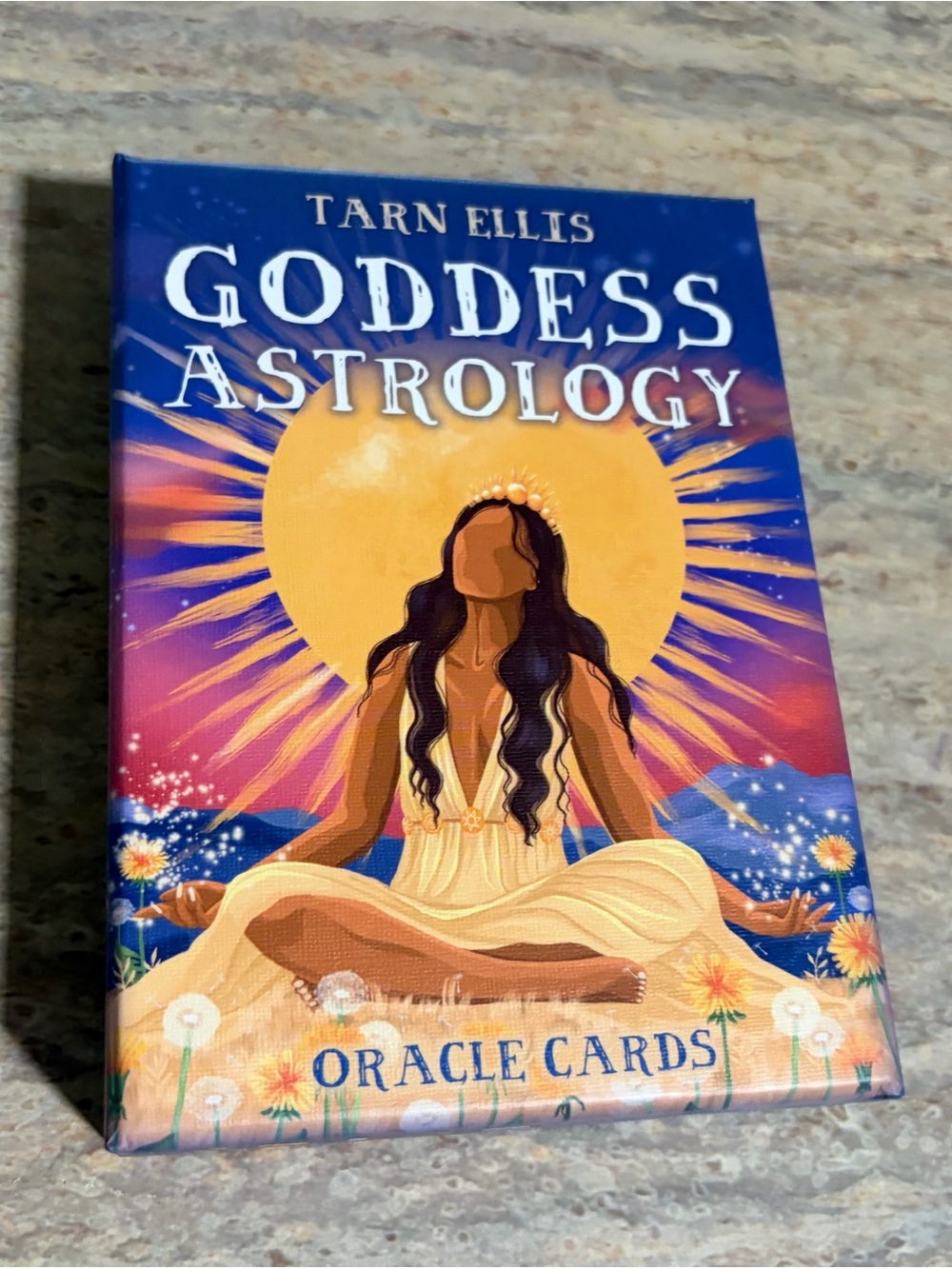 Goddess Astrology by Tarn Ellis 38-Oracle Cards with Guidebook